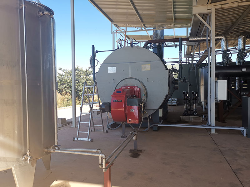 Congo diesel steam boiler